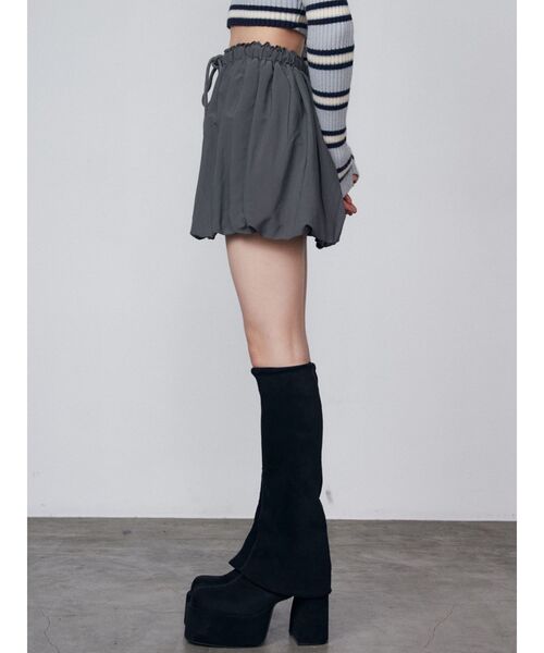 EMODA（エモダ）の「バルーンミニスカート（スカート・レディース・グレー/ブラック/その他・FREE）」の18枚目の写真