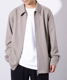 【GLOSTER/グロスター】classy ジップアップ シャツブルゾン