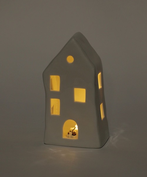 LAKOLE（ラコレ）の「LEDハウス(L) / 139663（インテリア雑貨・レディース・ホワイト/ブラック・FREE）」の3枚目の写真