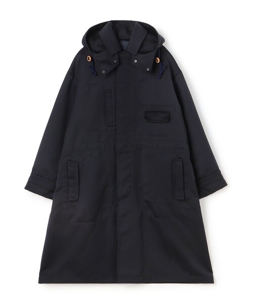 ウールコットン ステンカラーコート（ステンカラーコート）｜TOMORROWLAND（トゥモローランド） 132,000円