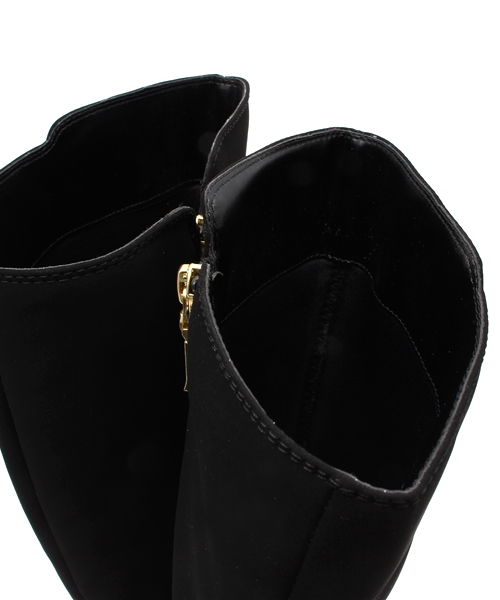 GUILD PRIME(ギルドプライム)の「【GUILD PRIME】WOMENS ゴールドヒールアクセントブーツ(ブーツ・レディース・ブラック・23.5/24.5/22.5)」の7枚目の写真