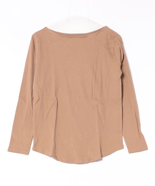 AULAREE♡ボートネック リブ カットソー AURALEE＞シアーリブ ボートネック Tシャツ