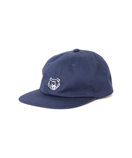 BEAMS JAPAN（ビームス　ジャパン）の「【八雲】木彫り熊 マスク 刺繍 キャップ（キャップ・レディース・ネイビー/ベージュ・ONE SIZE）」の10枚目の写真