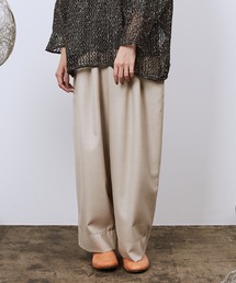 Dulcamara | よそいきシンプル2タックワイドPT(スラックス)