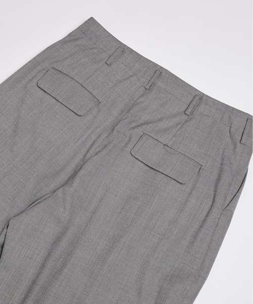 Dulcamara（ドゥルカマラ）の「よそいきシンプル2タックワイドPT（スラックス・メンズ・ブラック/ミックスグレー/ベージュ系・0/1/2）」の21枚目の写真