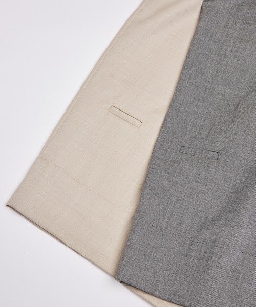 Dulcamara（ドゥルカマラ）の「よそいきシンプル2タックワイドPT（スラックス・メンズ・ブラック/ミックスグレー/ベージュ系・0/1/2）」の22枚目の写真