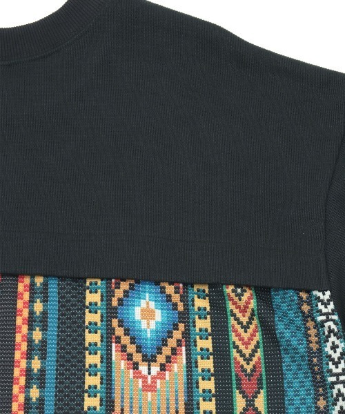 チチカカ(チチカカ)の「ファブリックプリントコンビプルオーバー(Tシャツ/カットソー・レディース・チャコールグレー/ブルー/ベージュ・FREE)」の19枚目の写真