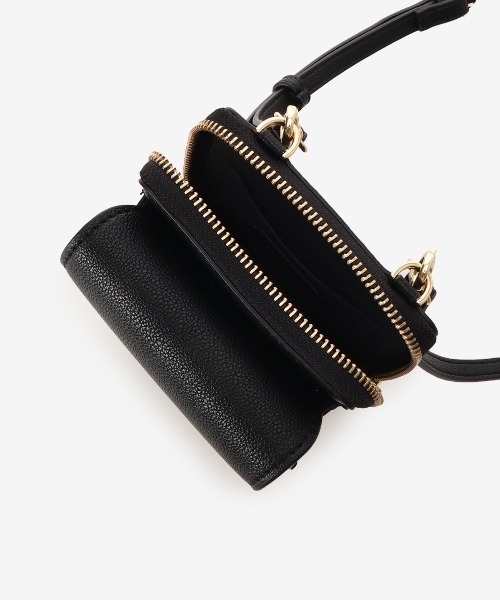 SAMANTHAVEGA（サマンサベガ）の「サイドダイヤカットスマホショルダー（ショルダーバッグ・レディース・グレイッシュベージュ/オフホワイト/ブラック・FREE）」の16枚目の写真