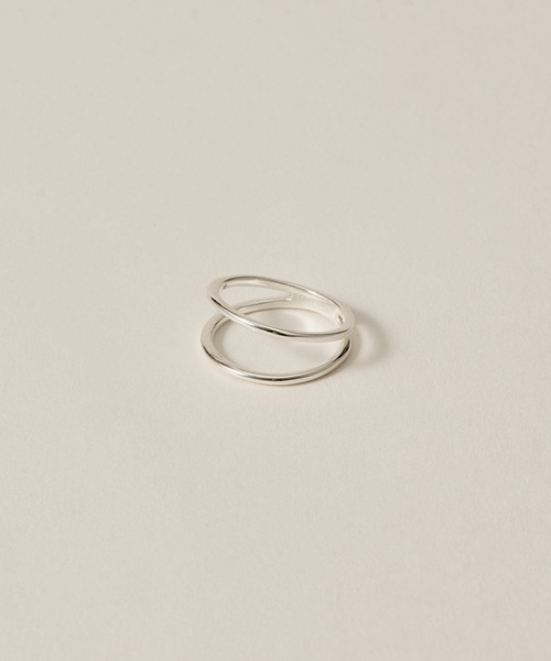 novice（ノーヴィス）の「【novice】Double Line Ring［Silver925］（リング・レディース・シルバー・13/11/9）」の2枚目の写真