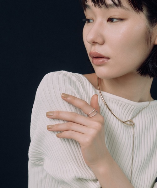 novice（ノーヴィス）の「【novice】Double Line Ring［Silver925］（リング・レディース・シルバー・13/11/9）」の4枚目の写真