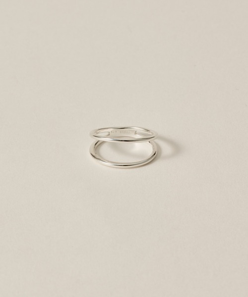 novice（ノーヴィス）の「【novice】Double Line Ring［Silver925］（リング・レディース・シルバー・13/11/9）」の6枚目の写真