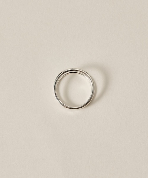 novice（ノーヴィス）の「【novice】Double Line Ring［Silver925］（リング・レディース・シルバー・13/11/9）」の7枚目の写真
