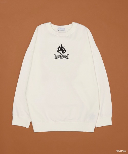 PAGEBOY（ページボーイ）の「ミッキー／ヴィンテージライクスウェット（スウェット・レディース・ネイビー/グリーン/ホワイト・FREE）」の7枚目の写真