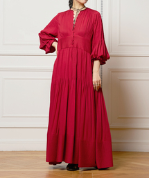 IENA LA BOUCLE ピンタックワンピース