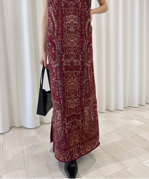 セール】ASMEE 2WAY I LINE KNIT DRESS（ワンピース）｜Ameri（アメリ