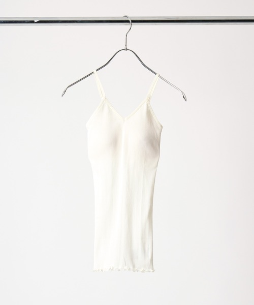 me. / ミードット コットンテレコインナー キャミソール me-18152 HPI(キャミソール)|salle de bal(サルデバル) me. / ミードット コットンテレコインナー キャミソール me-18152 HPI(キャミソール)|salle de bal(サルデバル)