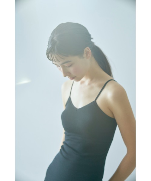 me. / ミードット コットンテレコインナー キャミソール me-18152 HPI(キャミソール)|salle de bal(サルデバル) me. / ミードット コットンテレコインナー キャミソール me-18152 HPI(キャミソール)|salle de bal(サルデバル)