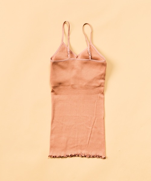 me. / ミードット コットンテレコインナー キャミソール me-18152 HPI(キャミソール)|salle de bal(サルデバル) me. / ミードット コットンテレコインナー キャミソール me-18152 HPI(キャミソール)|salle de bal(サルデバル)