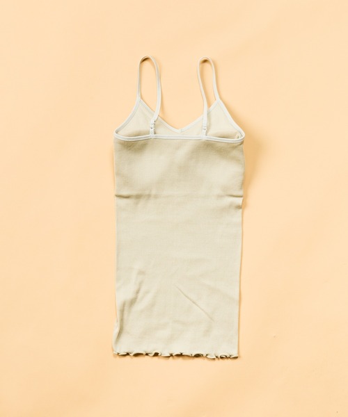 me. / ミードット コットンテレコインナー キャミソール me-18152 HPI(キャミソール)|salle de bal(サルデバル) me. / ミードット コットンテレコインナー キャミソール me-18152 HPI(キャミソール)|salle de bal(サルデバル)