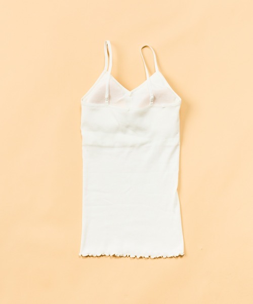 me. / ミードット コットンテレコインナー キャミソール me-18152 HPI(キャミソール)|salle de bal(サルデバル) me. / ミードット コットンテレコインナー キャミソール me-18152 HPI(キャミソール)|salle de bal(サルデバル)