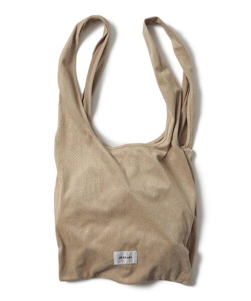 bpr BEAMS（ビーピーアール ビームス ）の「パンチング エコバッグ（エコバッグ/サブバッグ・レディース・ブラック/ベージュ・ONE SIZE）」の4枚目の写真