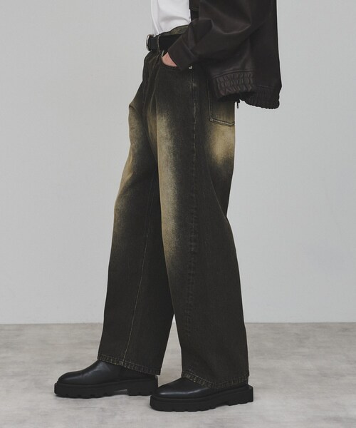 tk.TAKEO KIKUCHI（ティーケータケオキクチ）の「バレルデニムパンツ（デニムパンツ・メンズ・ブラック/サックスブルー/ブルー系その他・01/02/03）」の9枚目の写真