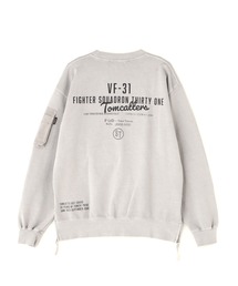 AVIREX | FADE WASH MIL. POCKET SWEAT / フェイドウォッシュ ミリタリーポケット スウェット / AVIREX / アヴィレックス(スウェット)