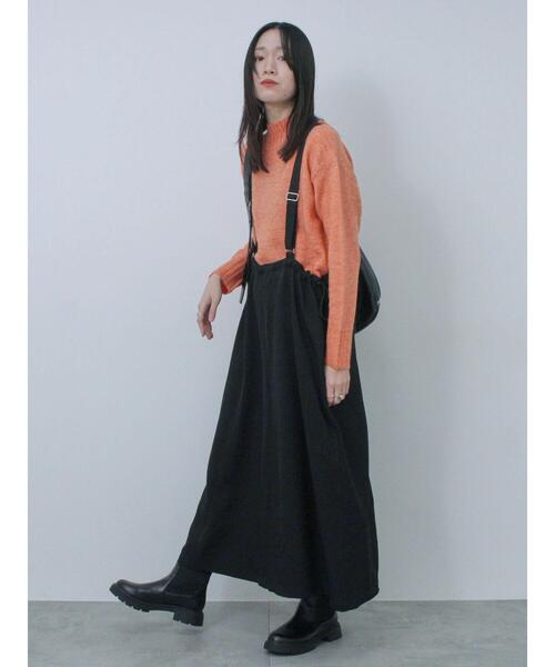 Samansa Mos2 blue（サマンサモスモスブルー）の「前後2wayフェイク