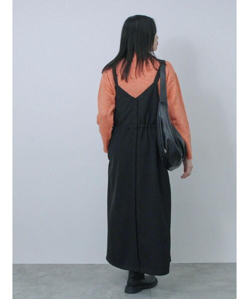 Samansa Mos2 blue（サマンサモスモスブルー）の「前後2wayフェイク