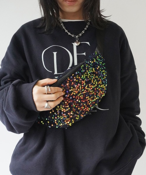 Port / ポート 】 スパンコール ウエストバッグ / ウエストポーチ