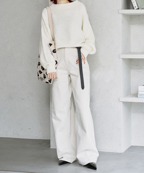 LE TALON（ルタロン）の「《追加》LE TALON メッセージトート2（トートバッグ・レディース・アイボリー/グレー/ピンク/ブラウン/グリーン/ベージュ・FREE）」の8枚目の写真