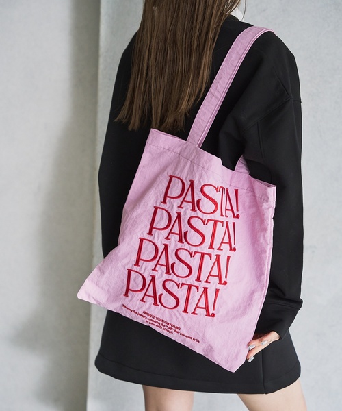 LE TALON（ルタロン）の「《追加》LE TALON メッセージトート2（トートバッグ・レディース・アイボリー/グレー/ピンク/ブラウン/グリーン/ベージュ・FREE）」の15枚目の写真