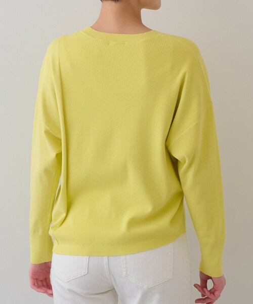 INDIVI（インディヴィ）の「【洗える】アシメデザイン ドルマンスリーブニット（ニット/セーター・レディース・ベージュ/ライトグリーン/アイボリー/スモーキーグリーン系/チャコールグレー・05/13/15 /34/38/19）」の19枚目の写真