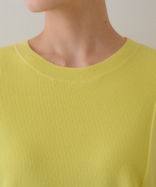 INDIVI（インディヴィ）の「【洗える】アシメデザイン ドルマンスリーブニット（ニット/セーター・レディース・ベージュ/ライトグリーン/アイボリー/スモーキーグリーン系/チャコールグレー・05/13/15 /34/38/19）」の14枚目の写真