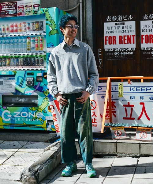 別注 ORDINARY OVERHEAD DAMEGED（スウェット）｜SHINYAKOZUKA