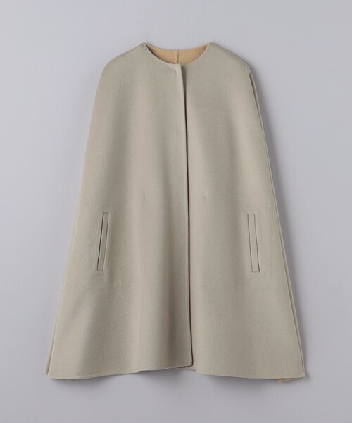 UNITED ARROWS（ユナイテッドアローズ）の「カシミヤ リバー ケープ（ポンチョ・レディース・ベージュ・38/36）」の14枚目の写真