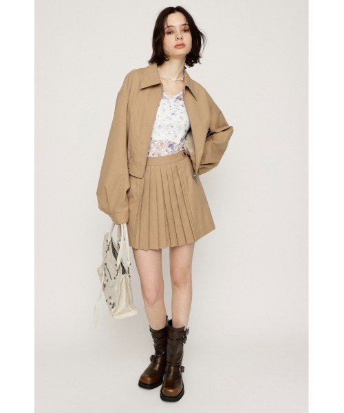 セットアップ可】FRONT PLEATS S/SK フロント プリーツ ショート セットアップ可】FRONT PLEATS S/SK フロント プリーツ ショート