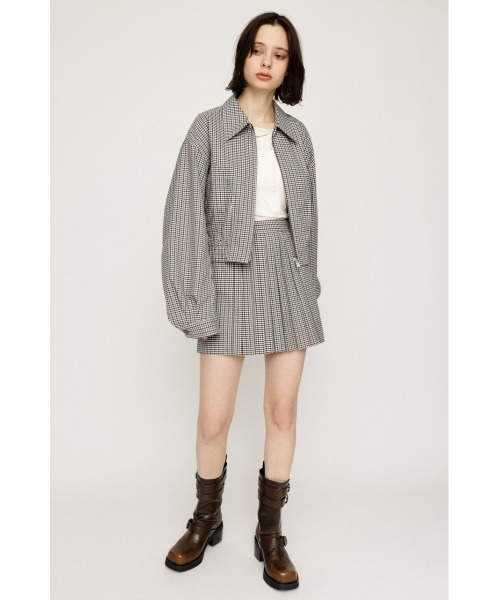 SLY(スライ)の「【セットアップ可】FRONT PLEATS S/SK フロント プリーツ ショートスカート ミニスカート 春服(スカート・レディース・マルチ/ネイビー/ベージュ・1/0)」の19枚目の写真