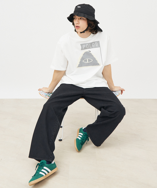POLeR(ポーラー)の「【POLeR/ポーラー】SUMMIT POKCKET TEE/フロントポケットTシャツ(Tシャツ/カットソー・メンズ・ブラック/ホワイト・M/L/XL)」の15枚目の写真