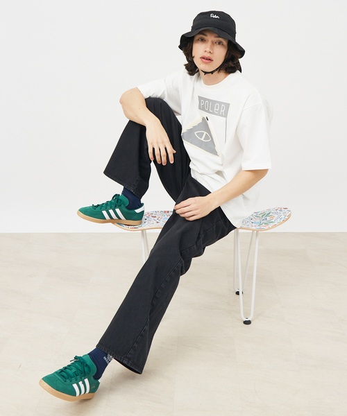 POLeR(ポーラー)の「【POLeR/ポーラー】SUMMIT POKCKET TEE/フロントポケットTシャツ(Tシャツ/カットソー・メンズ・ブラック/ホワイト・M/L/XL)」の16枚目の写真