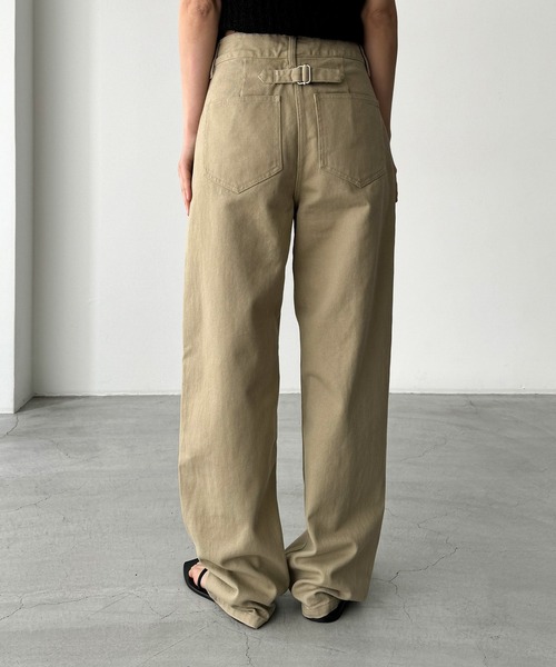 CANAL JEAN（キャナルジーン）の「El mar　ツイルベイカーパンツ（その他パンツ・レディース・ベージュ・SMALL/MEDIUM）」の8枚目の写真