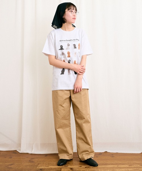 fig Ｌondon（フィグロンドン）の「CHINO pants（チノパンツ・レディース・ベージュ/アイボリー・FREE）」の20枚目の写真