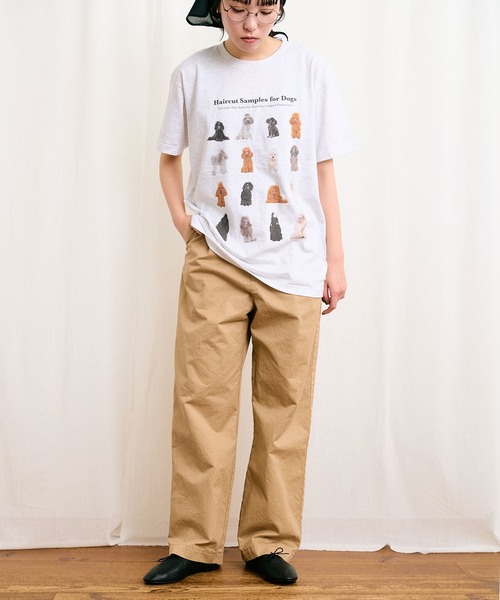 fig Ｌondon（フィグロンドン）の「CHINO pants（チノパンツ・レディース・ベージュ/アイボリー・FREE）」の21枚目の写真