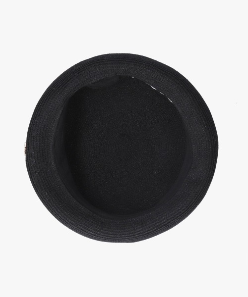 Chapeau d' O(シャポードオー)の「Chapeau d' O Lame Silk Braid Beret / シャポードオー(ハンチング/ベレー帽・レディース・ブラック/ライトベージュ/ピンク/ベージュ・M/57.5cm)」の10枚目の写真