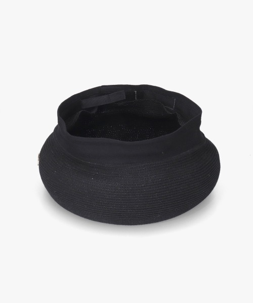 Chapeau d' O(シャポードオー)の「Chapeau d' O Lame Silk Braid Beret / シャポードオー(ハンチング/ベレー帽・レディース・ブラック/ライトベージュ/ピンク/ベージュ・M/57.5cm)」の14枚目の写真