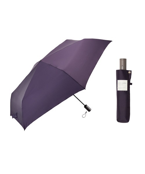umbulatio(アンブラティオ)の「umbulatio カルオート 折 55cm 自動開閉 雨傘(折りたたみ傘・レディース・モカ/ベージュ/ライトブルー/ピンク/ダークパープル/ダークネイビー・FREE)」の11枚目の写真