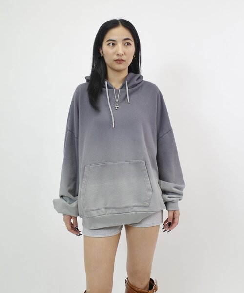 ■Casablanca■大人気 グラデーションモヘアパーカー 国内発送 A'GEM/9 × .kom 『Paragraph/パラグラフ』 PARAGRAPH WORK SHOP