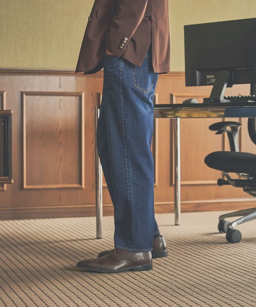 GLOBAL WORK(グローバルワーク)の「5Pデニム/Salon de GW/289762(デニムパンツ・メンズ・ホワイト/ダークインディゴブルー/ライトインディゴブルー/インディゴブルー/ブラック・SMALL/MEDIUM/LARGE/X-LARGE)」の3枚目の写真