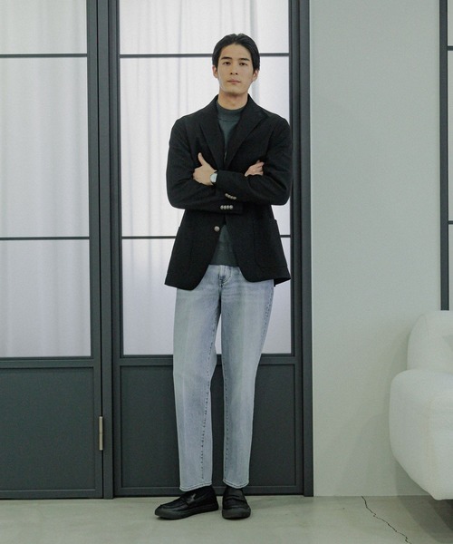 GLOBAL WORK(グローバルワーク)の「5Pデニム/Salon de GW/289762(デニムパンツ・メンズ・ホワイト/ダークインディゴブルー/ライトインディゴブルー/インディゴブルー/ブラック・SMALL/MEDIUM/LARGE/X-LARGE)」の6枚目の写真