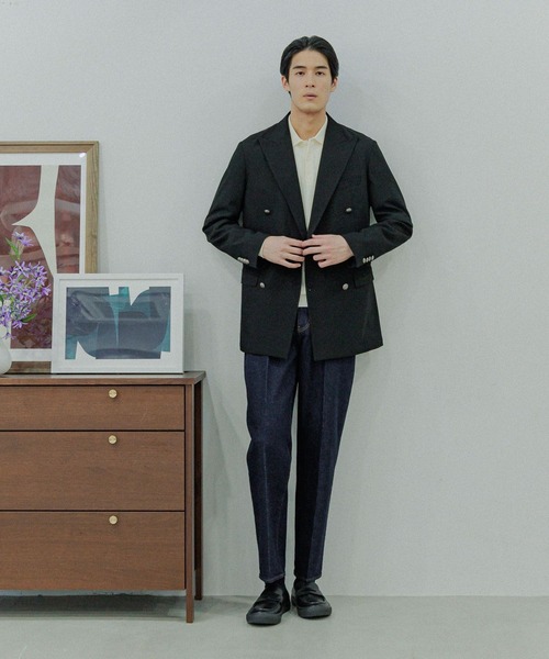 GLOBAL WORK(グローバルワーク)の「5Pデニム/Salon de GW/289762(デニムパンツ・メンズ・ホワイト/ダークインディゴブルー/ライトインディゴブルー/インディゴブルー/ブラック・SMALL/MEDIUM/LARGE/X-LARGE)」の11枚目の写真